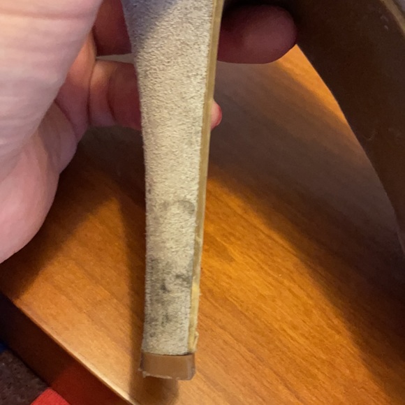 Olsenboye gray stilettos covered with rhinestones - Picture 9 of 10